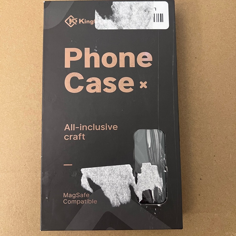 Kingflag Case for Phone 17 Pro Max with 360° Rotatable Metal Ring Stand Black💎 - Picture 9 of 10